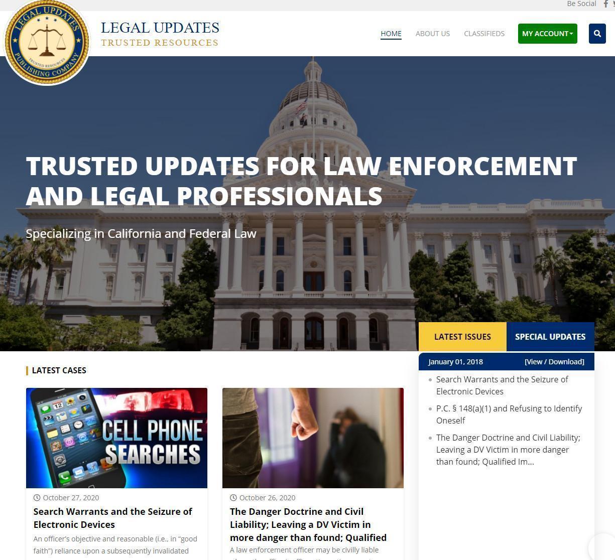 Still not getting the California Legal Update?