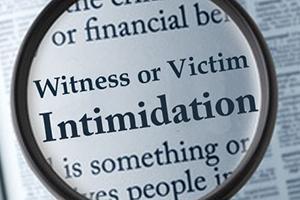 For an attorney to tell a potential victim or witness to a crime committed, or to be committed, by the 