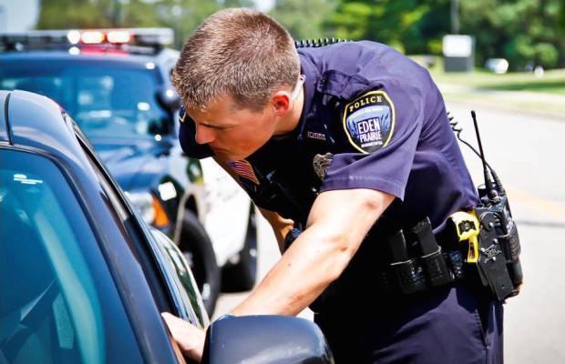 Police Officers Negotiating Traffic Citation Plea Deals