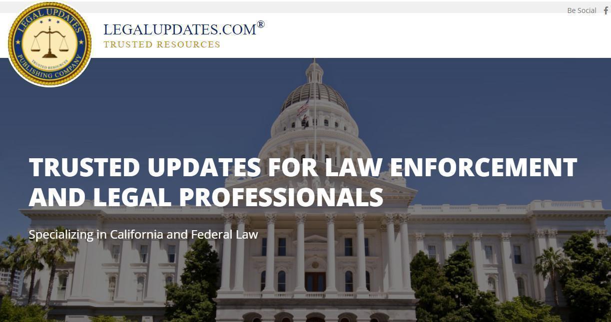 New Cases, bulletins and editorials have been published to our site!  Also, don't miss out on newest Fourth Amendment Search & Seizure Update. 