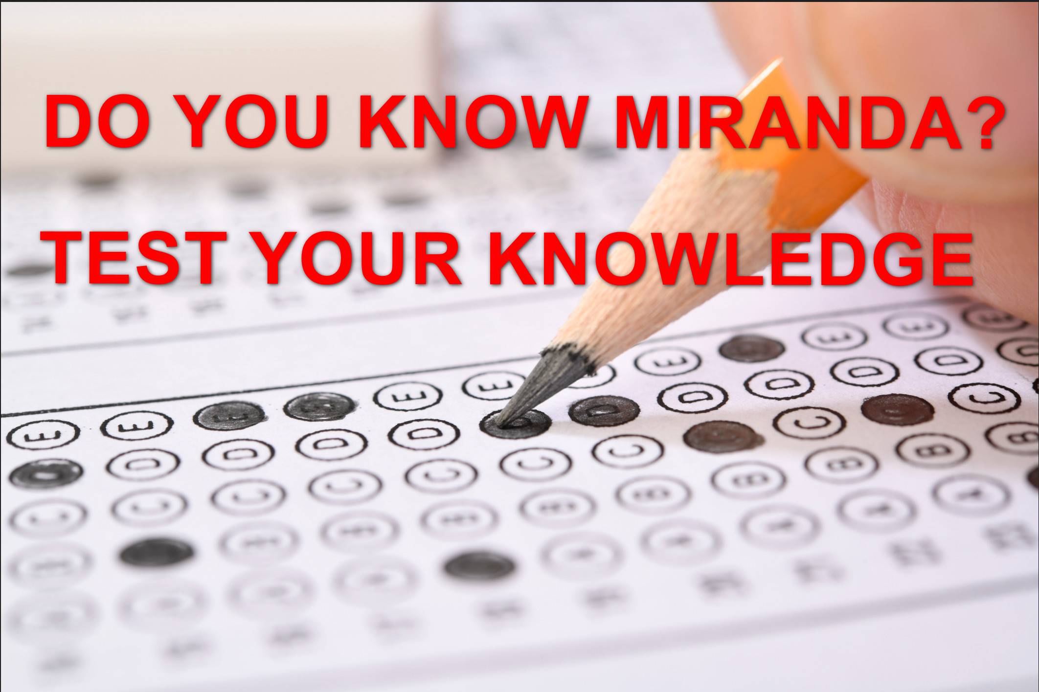 Test your understanding of criminal law with our Miranda Review Quiz, highlighting key issues on statement admissibility and Fifth Amendment rights. 