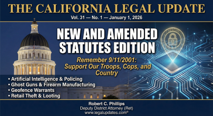 2026 New and Amended Statutes Edition  - Exclusive to Professional Subscribers