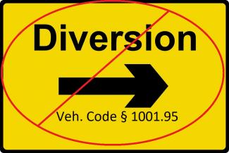 Misdemeanor DUI defendants are not entitled to diversion under Veh. Code § 1001.95.                                      